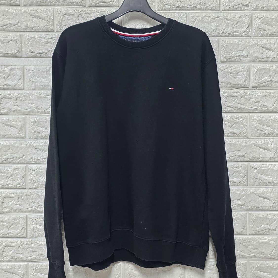택포_ 타미힐피거 블랙 맨투맨 XL 상품이미지1