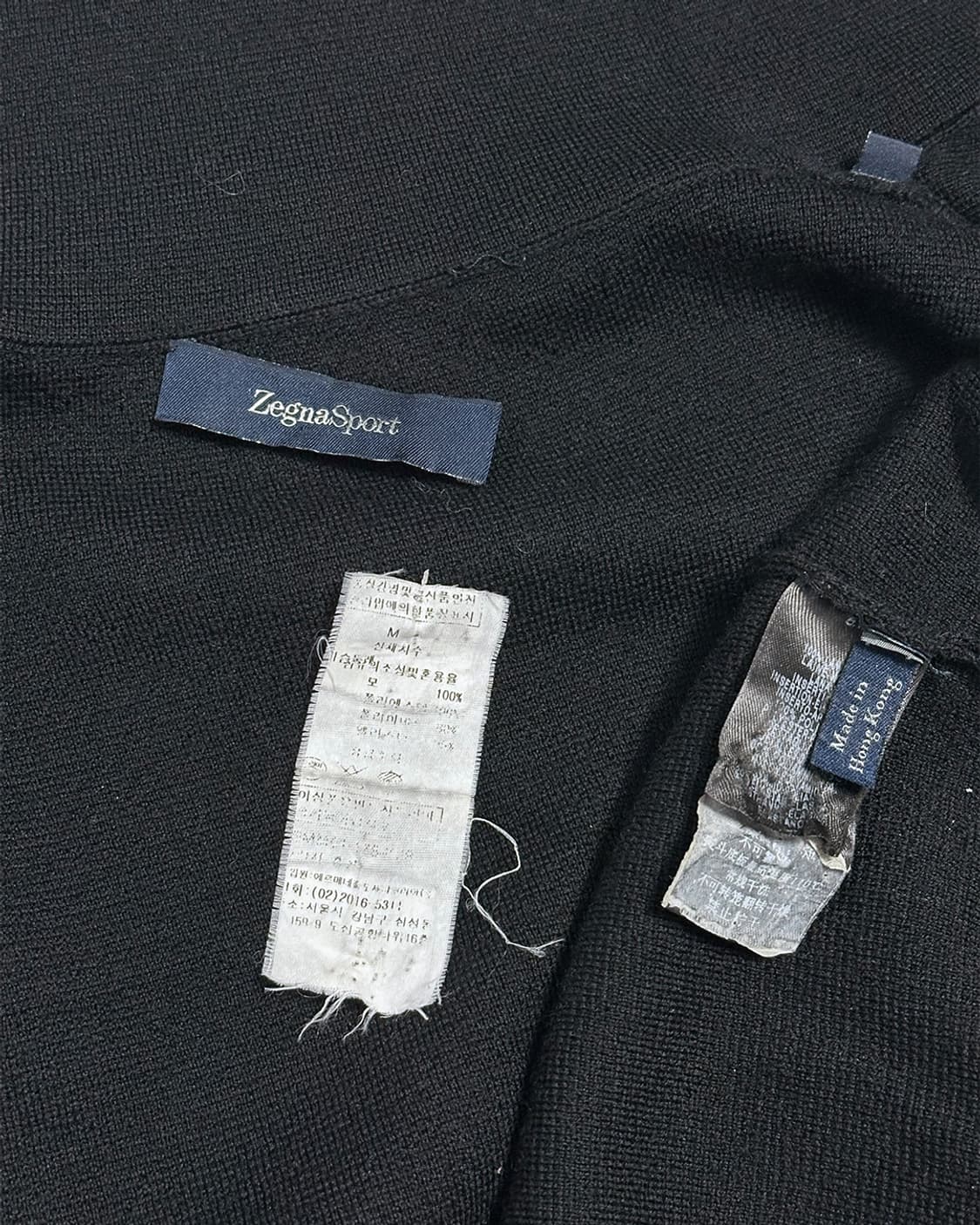 제냐스포츠 니트 집업 상품이미지5