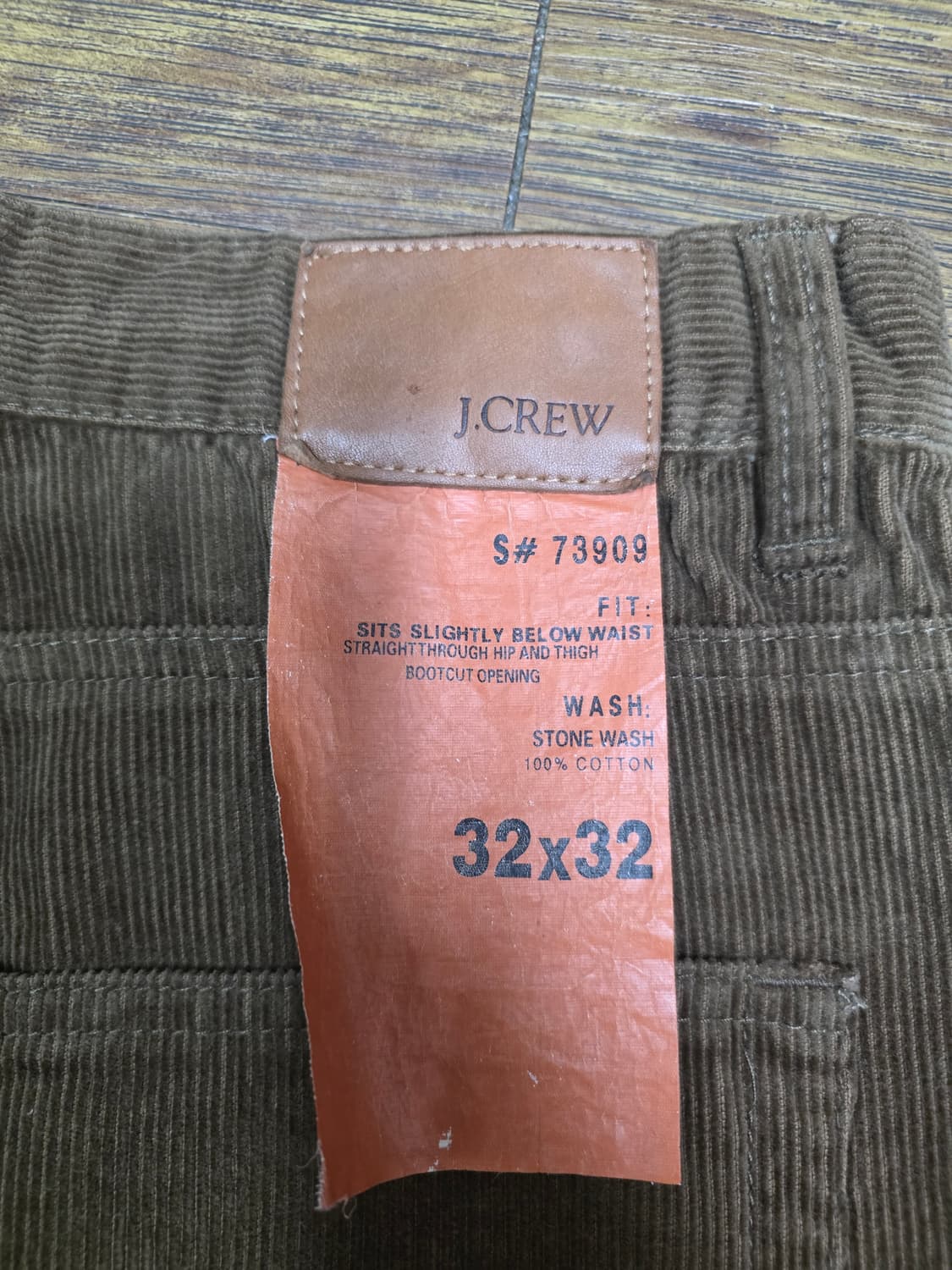 제이크루 코듀로이 팬츠 미사용품  상품이미지7