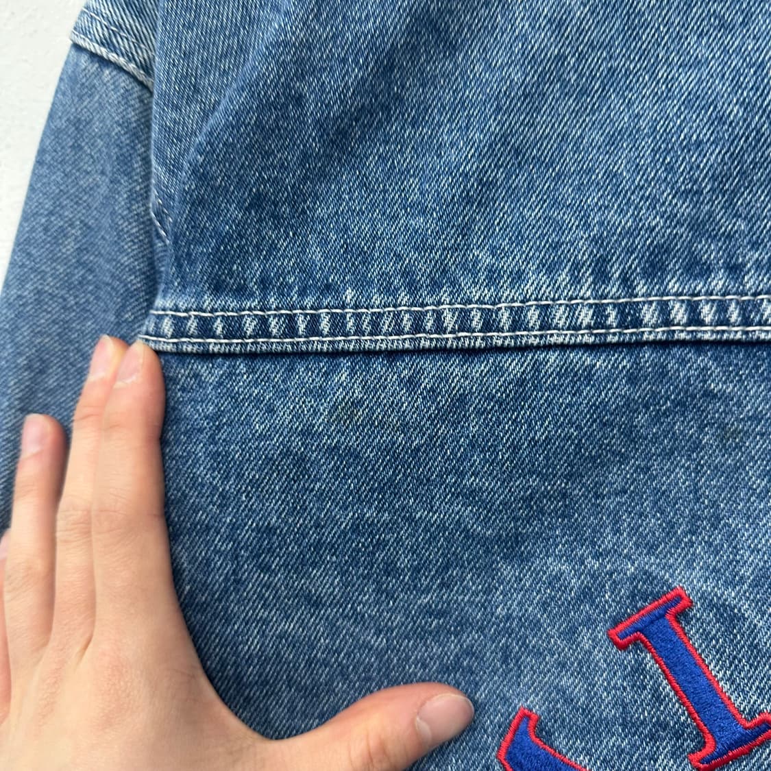 90's 언리미티드 미키마우스 트러커자켓 상품이미지4