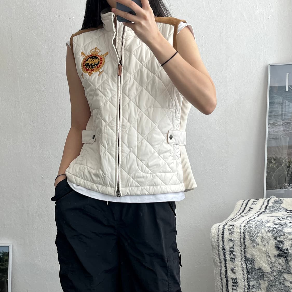 XL) 폴로패딩조끼 퀄팅패딩조끼 A0659 상품이미지2