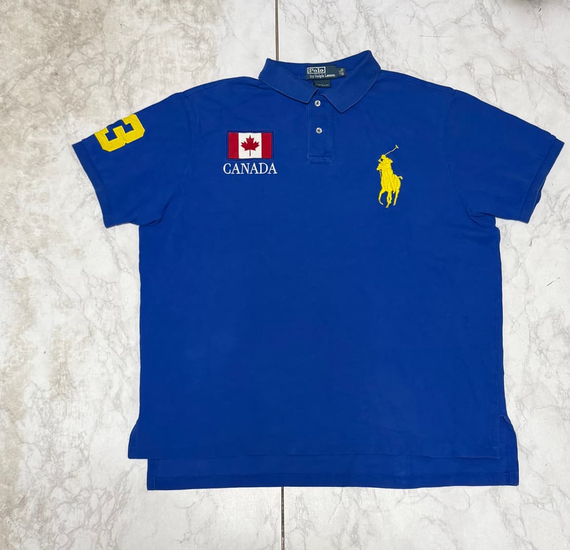 폴로 빅포니 캐나다 빅사이즈 반팔카라티 110 115 상품이미지1
