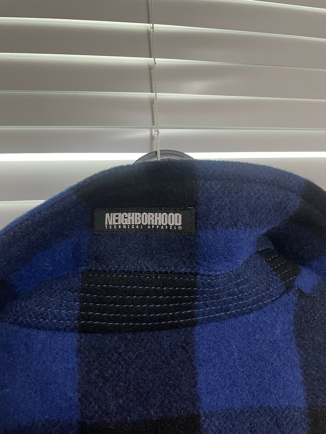 네이버후드 모직 자켓 상품이미지3