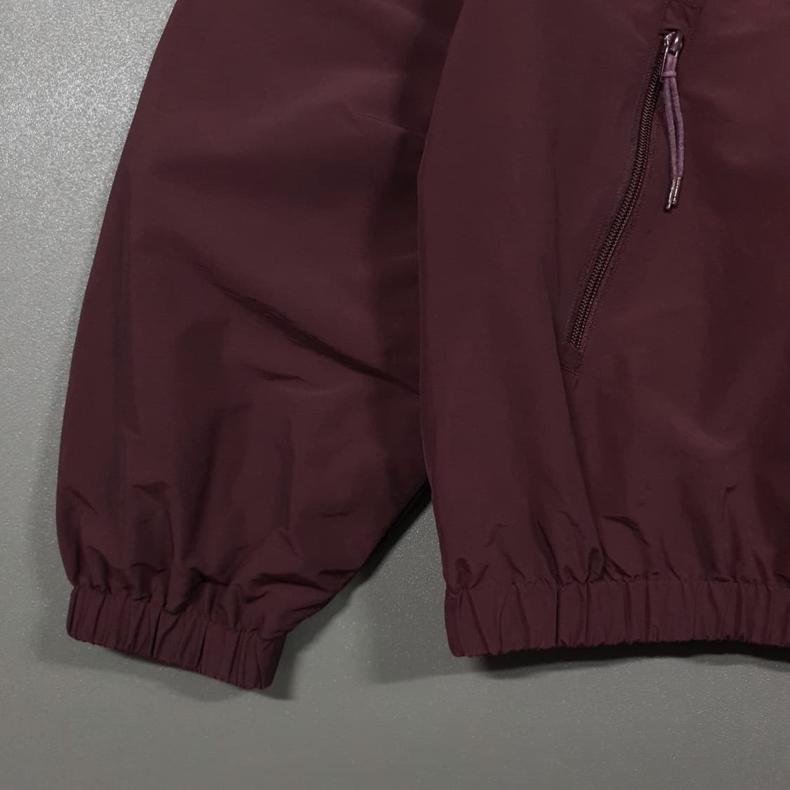 토마스모어 신형 23ss TD5-JP01 탱커 블루종 자켓 와인 버건디 상품이미지4