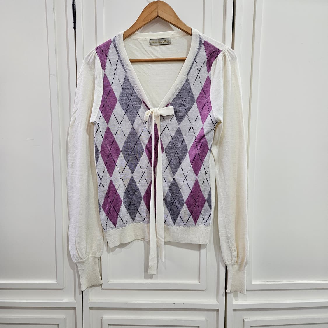 아가일 니트티 상품이미지1