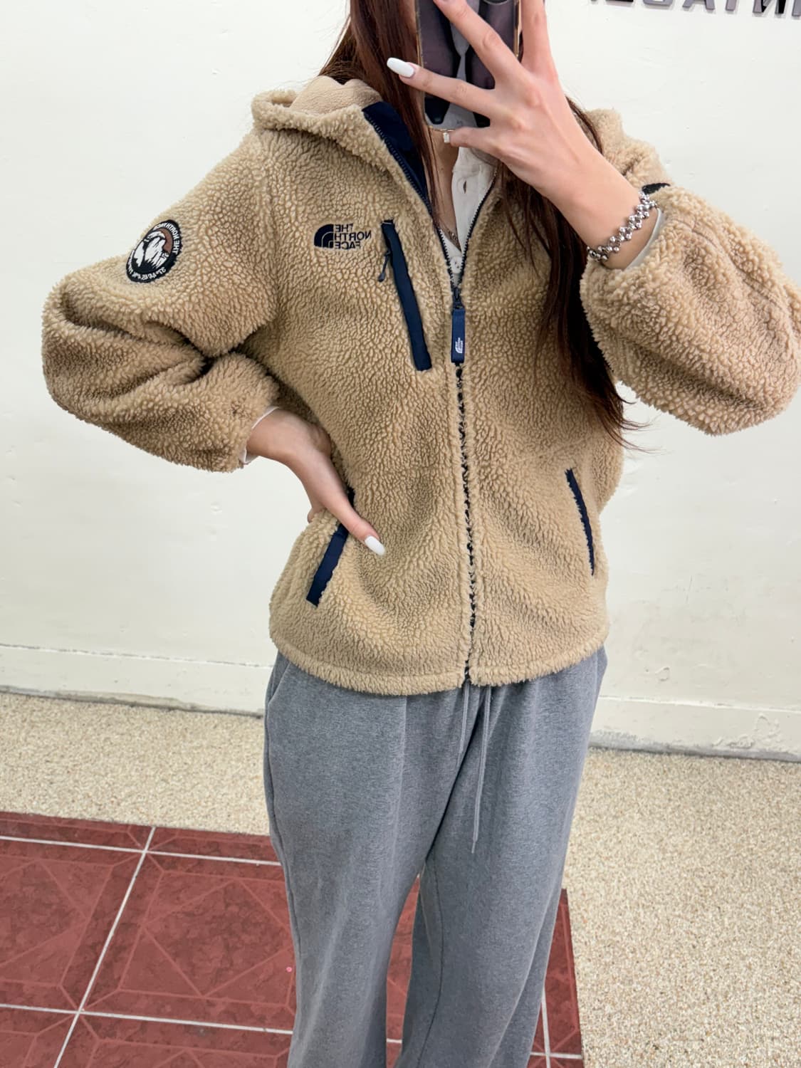 노스페이스 뽀글이 후리스 자켓 상품이미지1