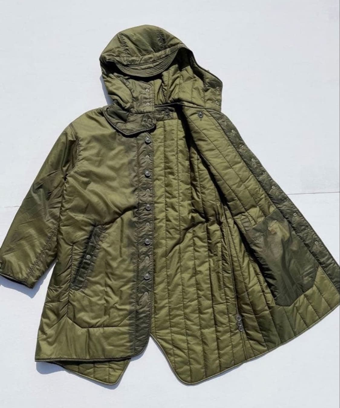 [M]엔지니어드가먼츠 마이크로 립스탑 라이너 코트 자켓(프리마로프트) 상품이미지2