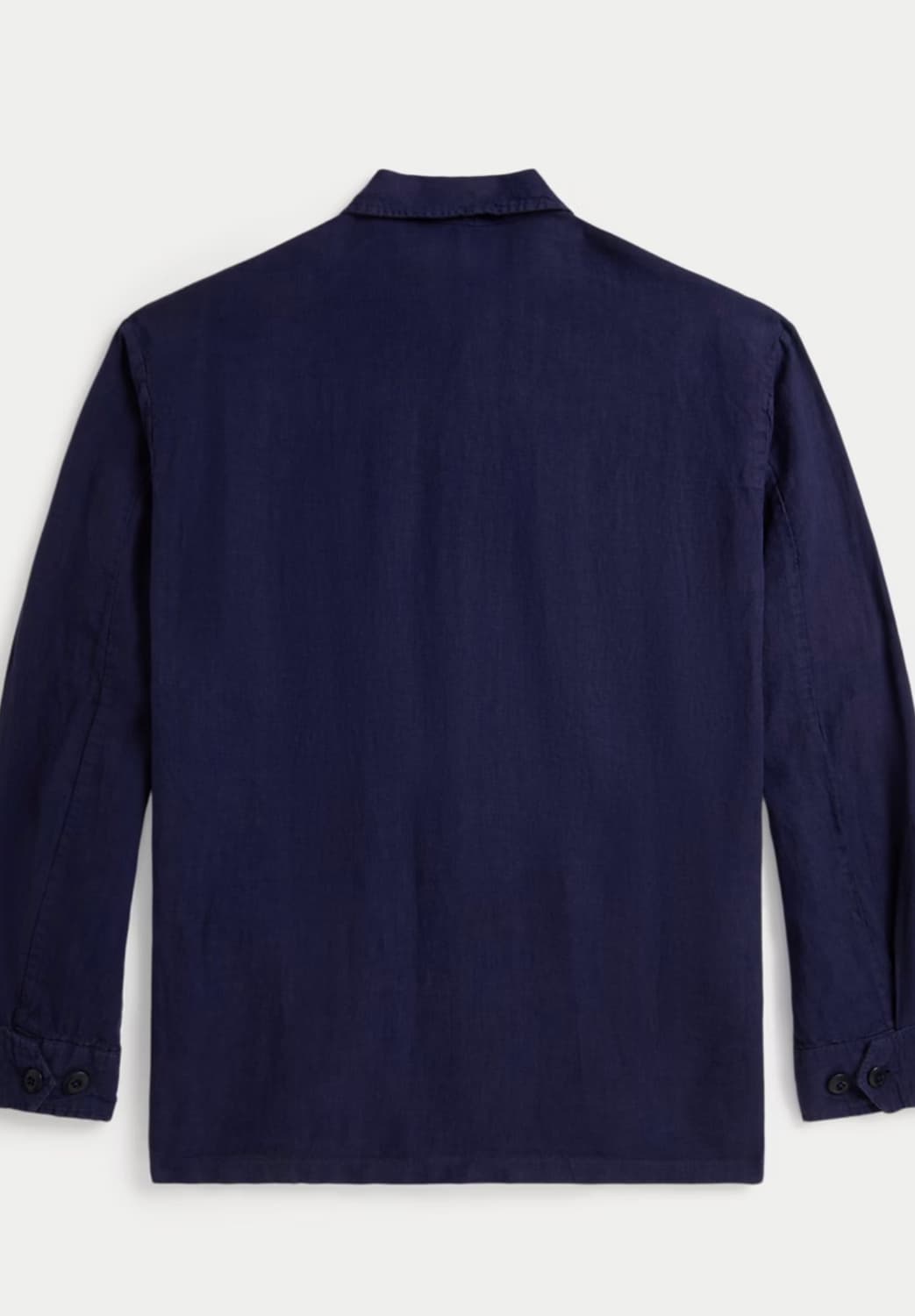 폴로/네이비 퍼티그 자켓(리넨 유틸리티 오버셔츠)/L/새제품 상품이미지2
