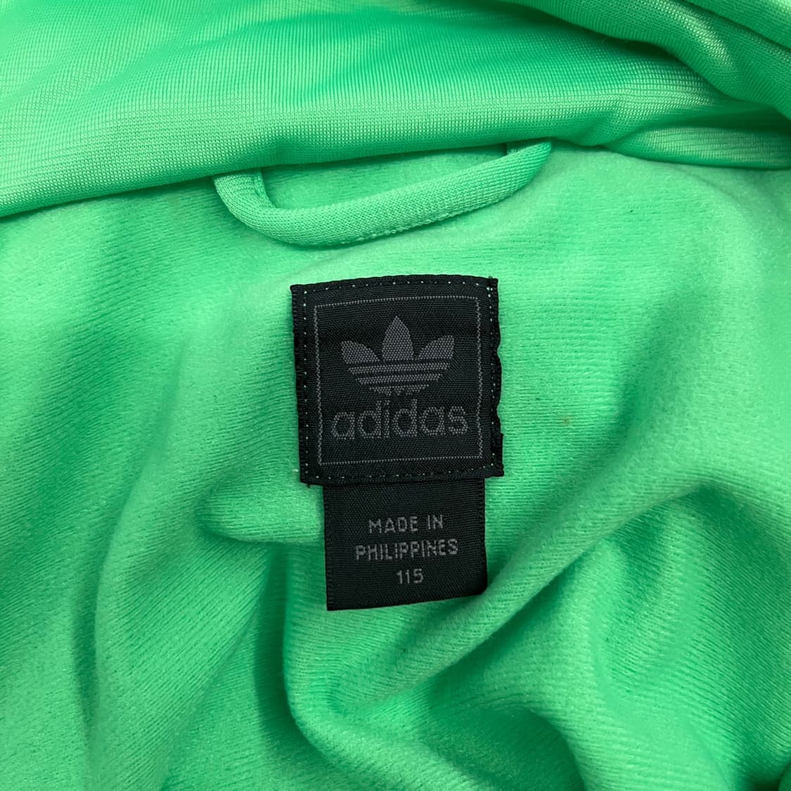 아디다스 그린 형광 구파이어버드 져지 트랙탑 115 상품이미지5