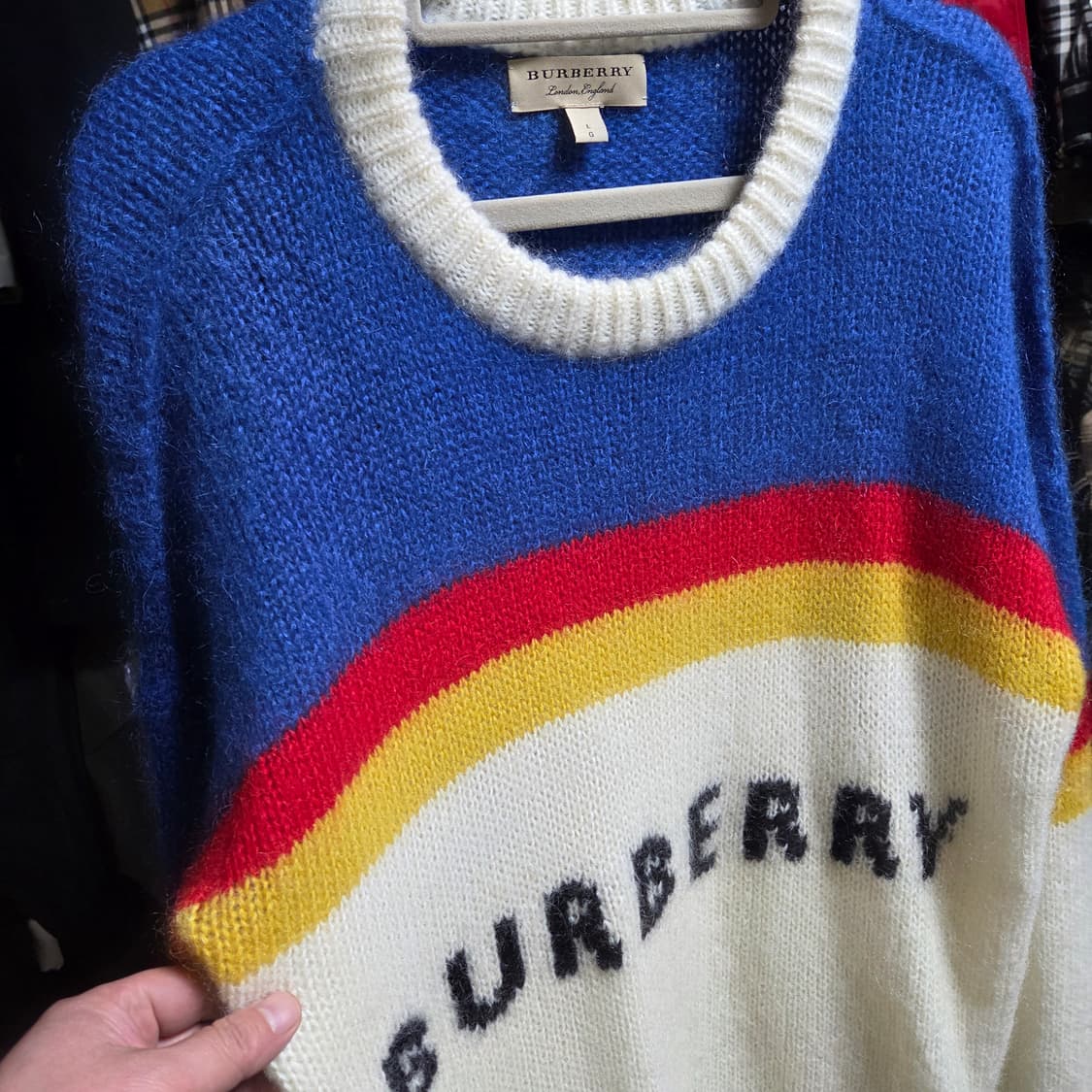 버버리 런던 모헤어 니트 상품이미지10