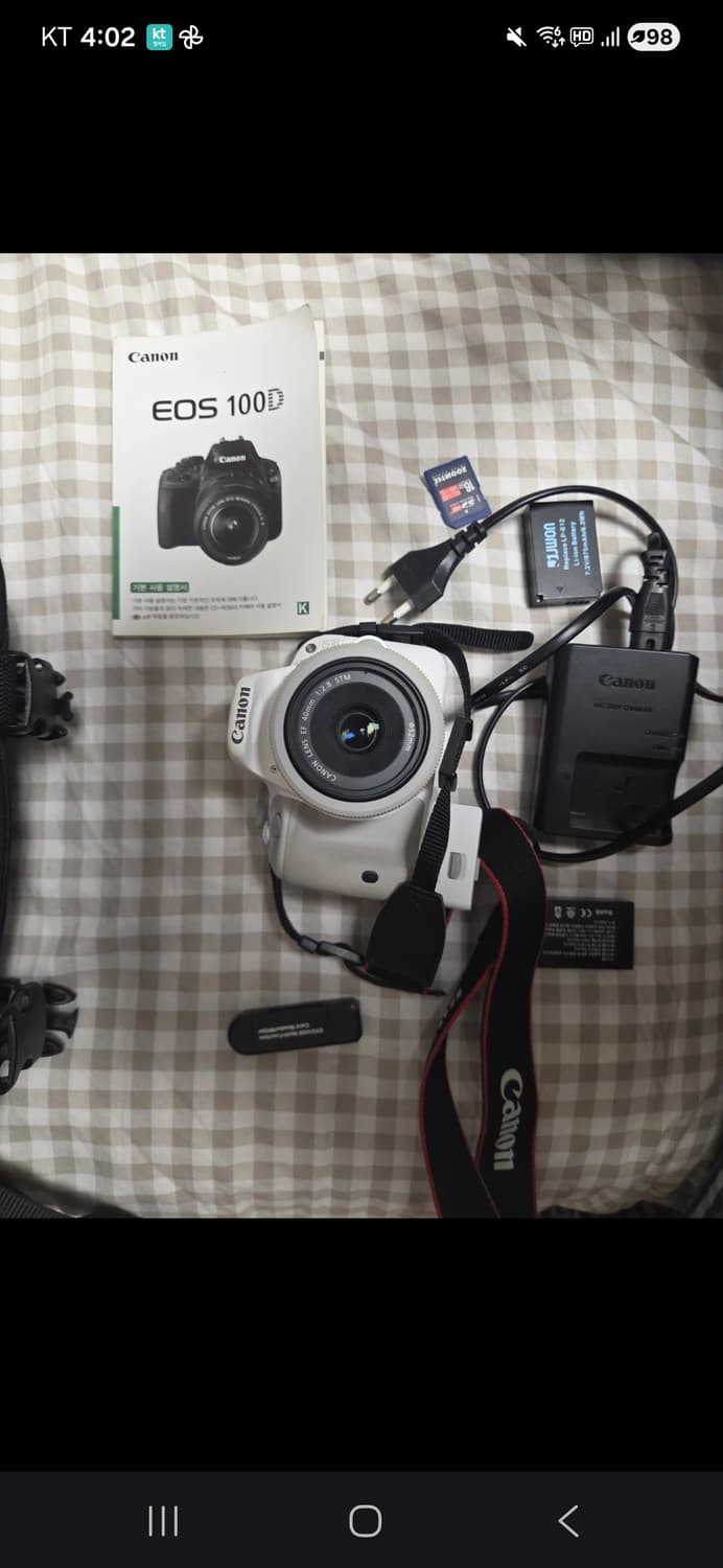 EOS100D 화이트 40mm  상품이미지1