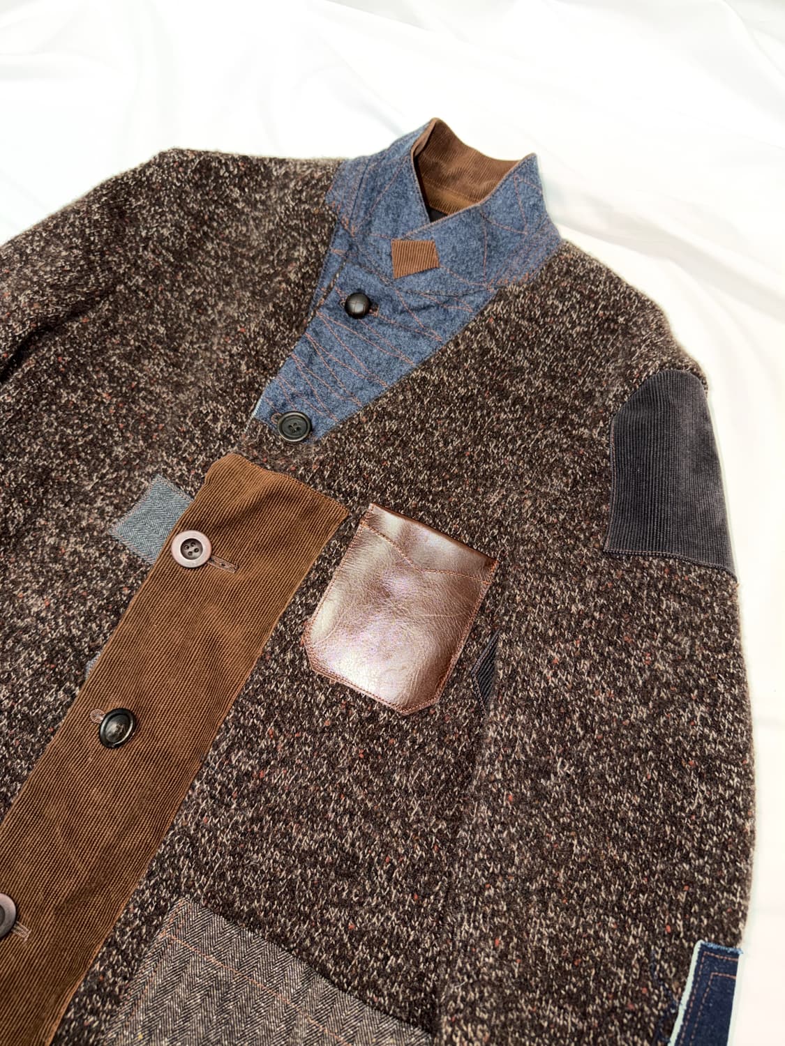 준야와타나베 맨 AW 13 패치워크 자켓 상품이미지6