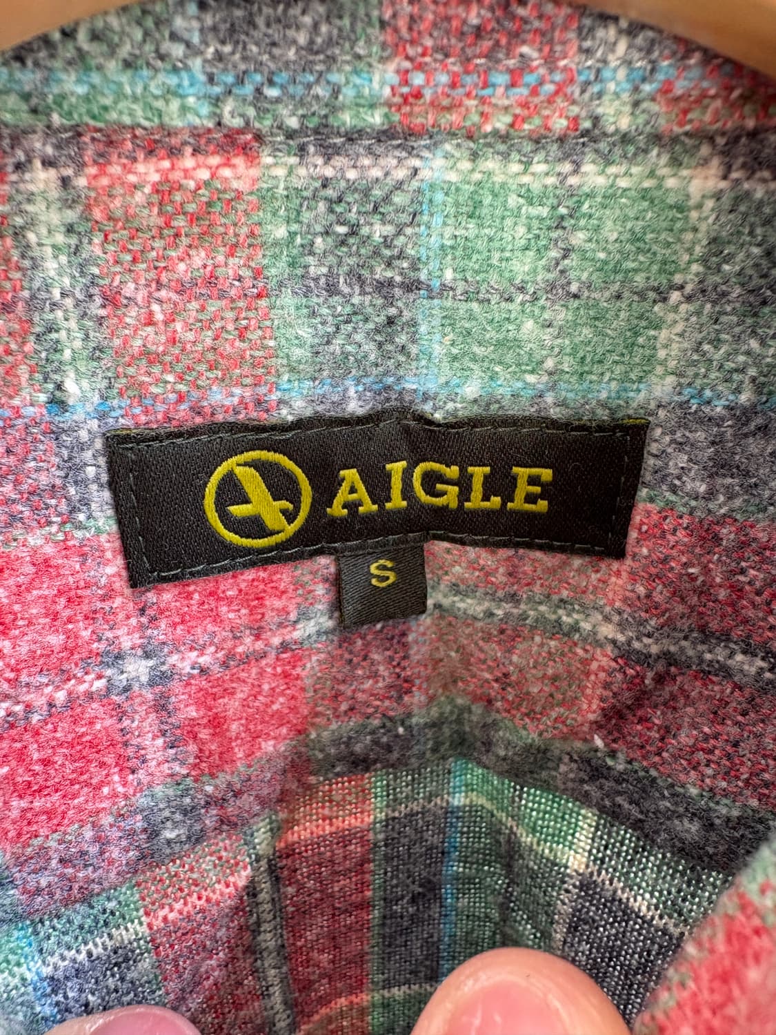 AIGLE 체크셔츠 상품이미지6