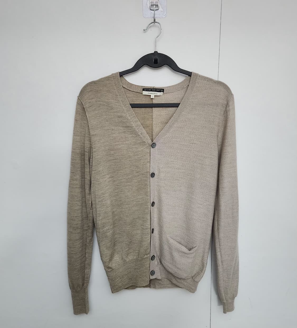 까르뱅 90 55 브이넥가디건 니트가디건 상품이미지1