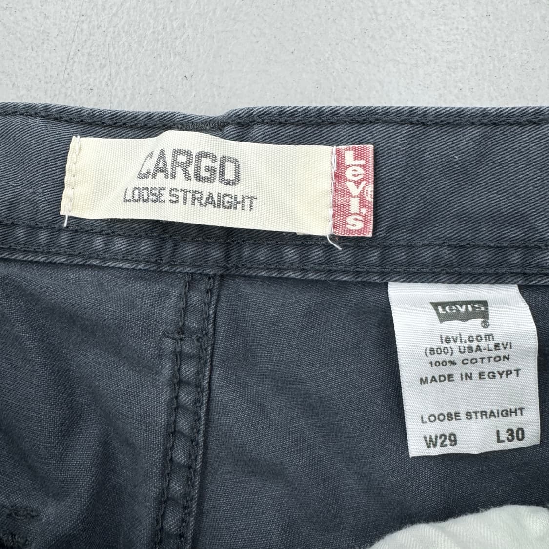 리바이스 와이드 페이딩 워크 카고팬츠 상품이미지8