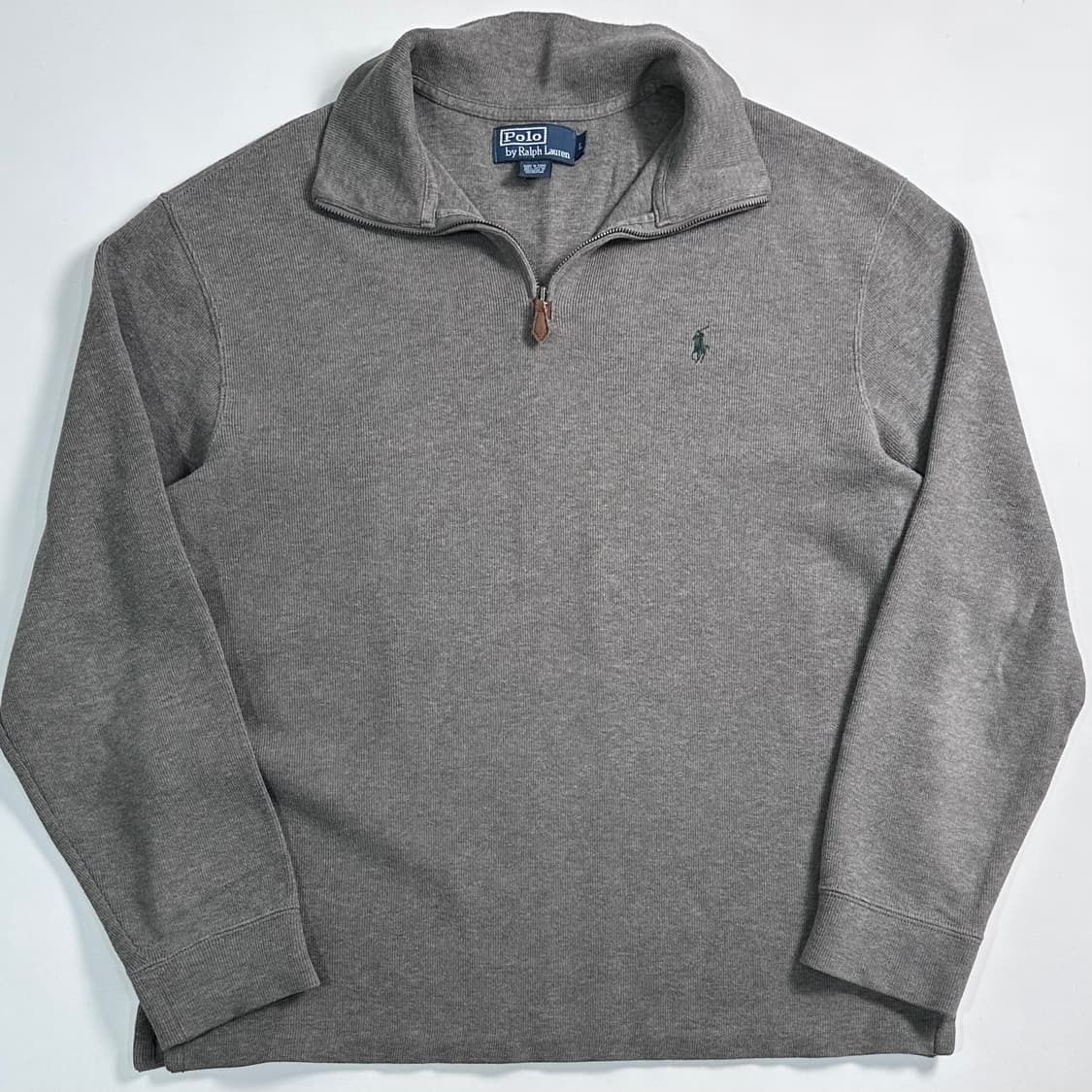 폴로 랄프로렌 그레이 반집업  상품이미지1