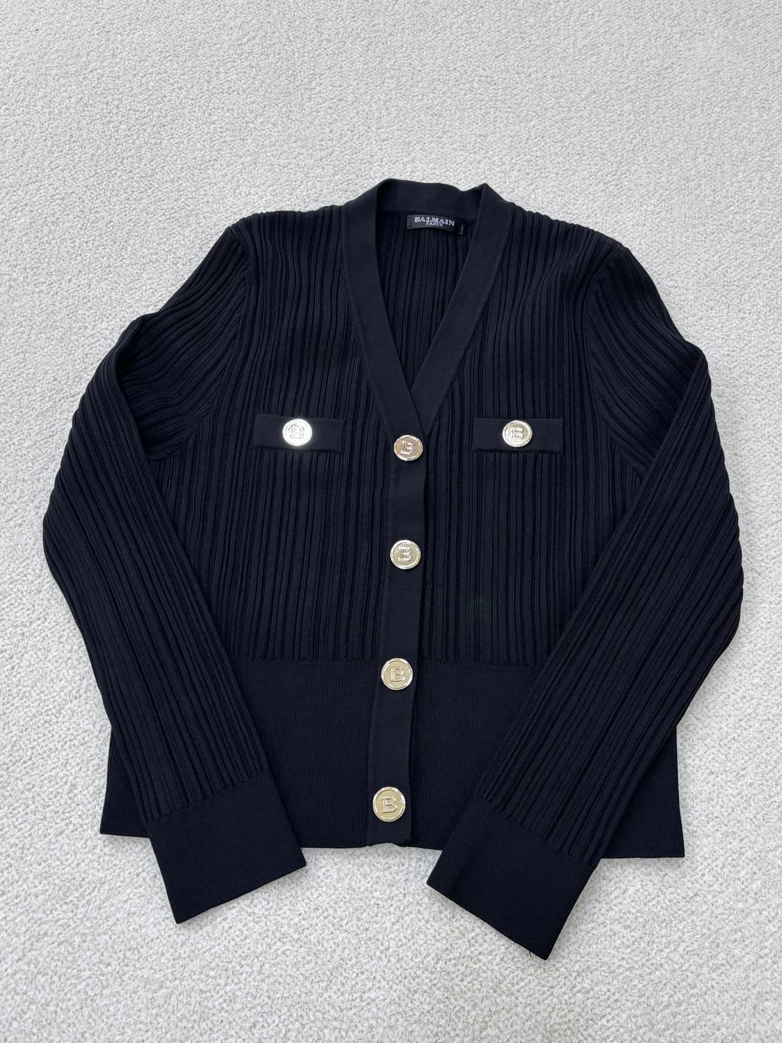 L 발망 골지 니트 가디건 0305E 상품이미지1