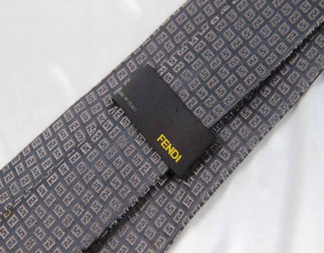 펜디 9.2cm A등급 FF로고 남자 명품 넥타이 상품이미지3