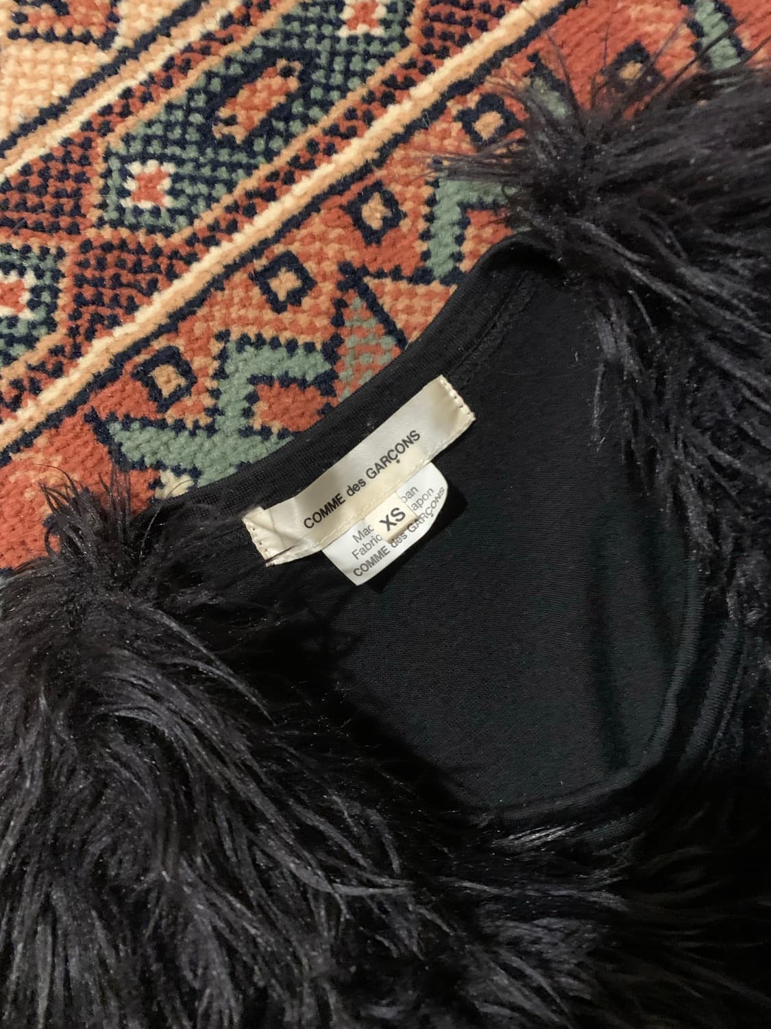 꼼데가르송 퍼 니트 상품이미지3