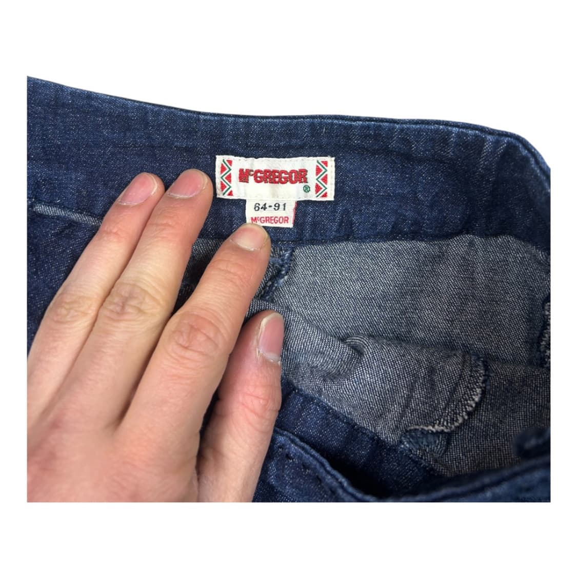 W-S) 맥그리거 데님 미디 스커트 BS-004 상품이미지3