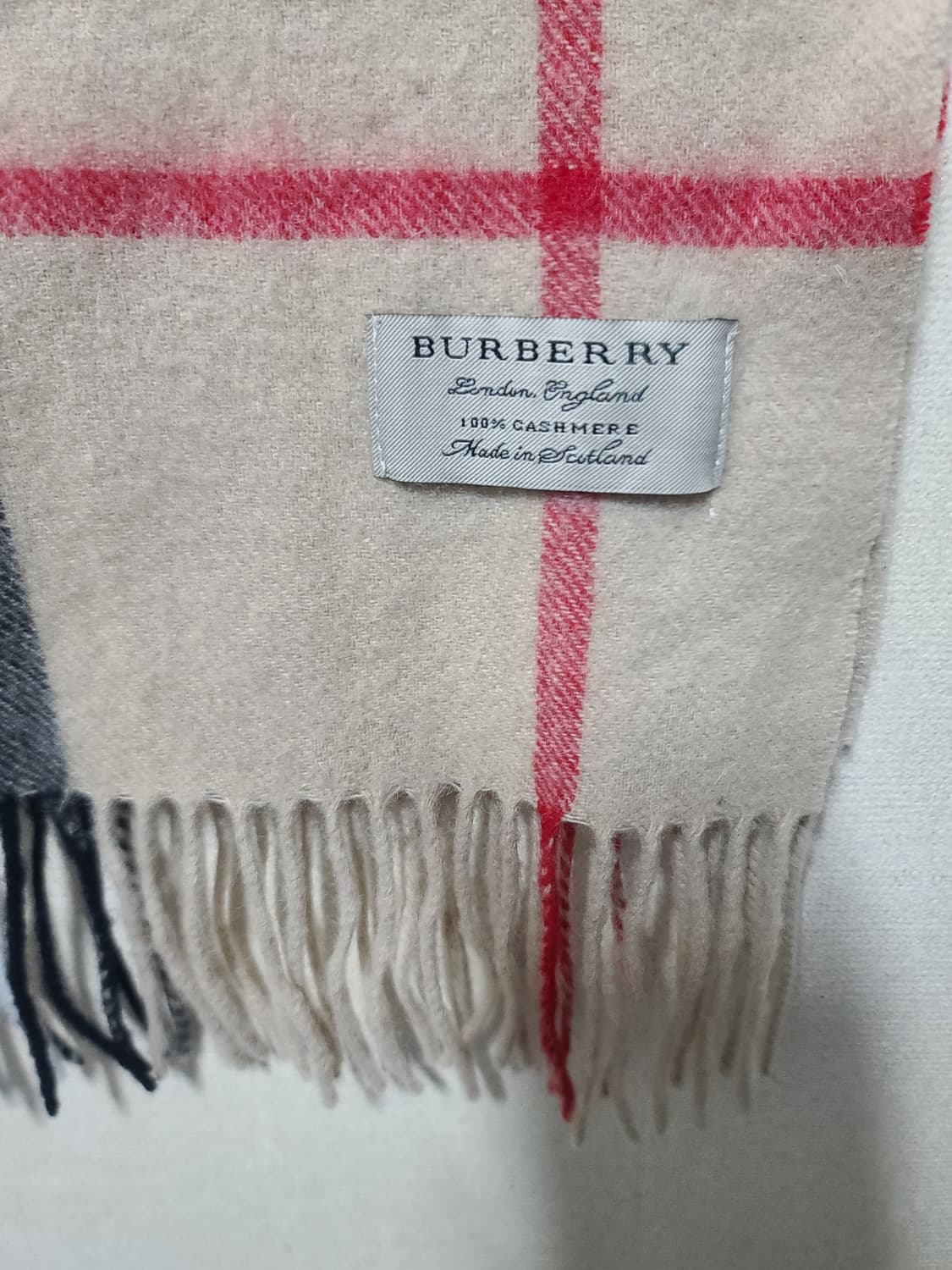 버버리 캐시미어 머플러 상품이미지5