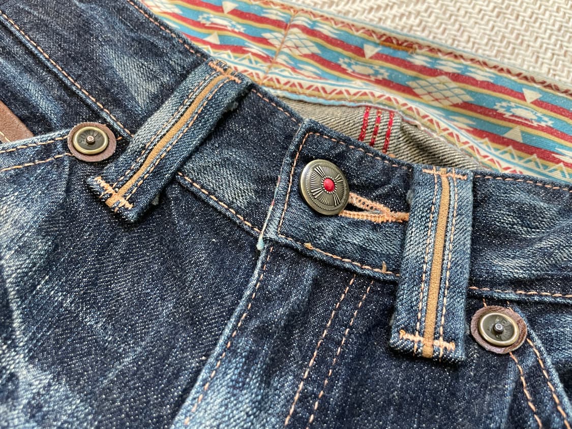 에드윈 XVS 허니콤 웨스턴 데님팬츠 J03936 상품이미지7