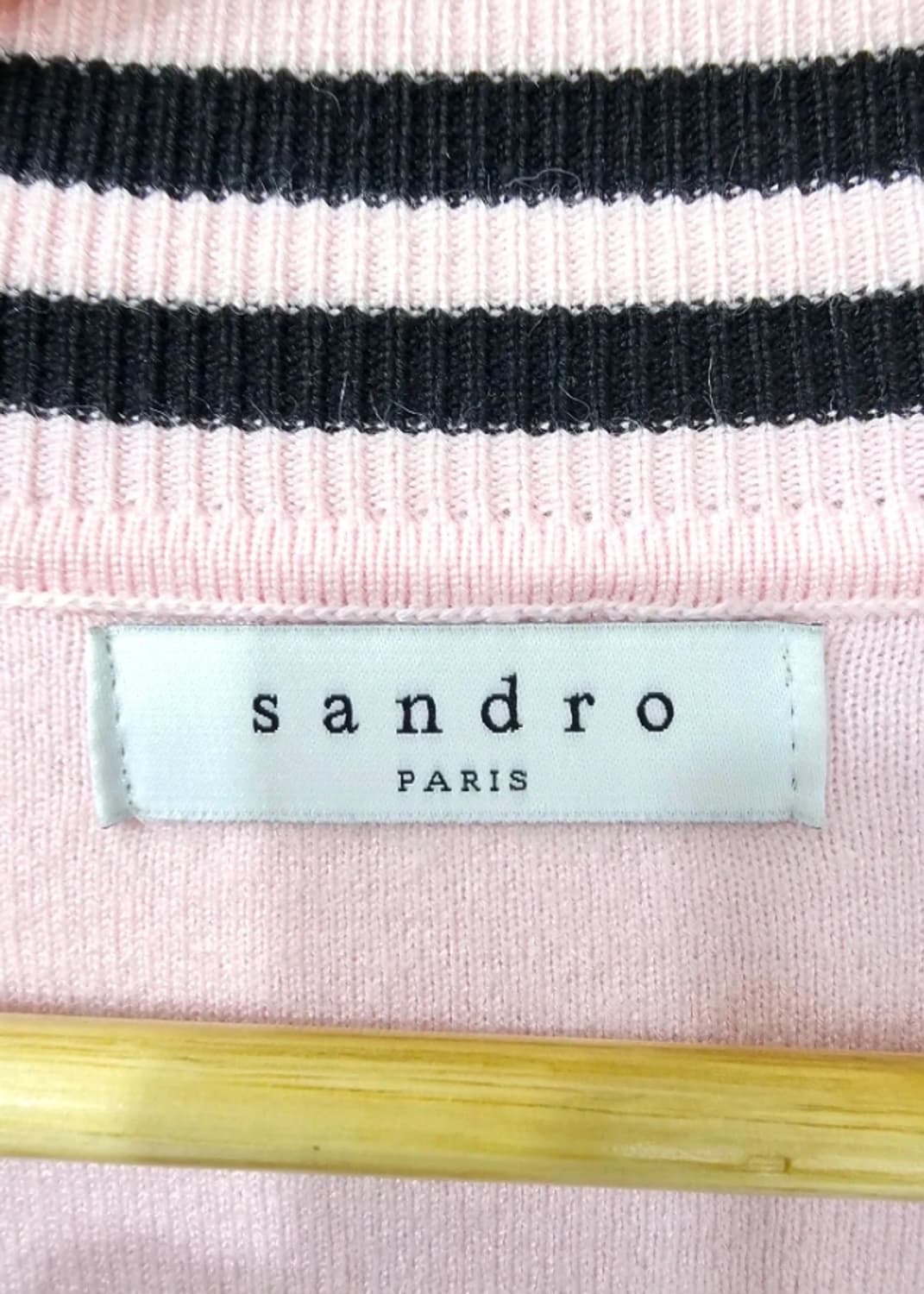 SANDRO 산드로 핑크 가디건 블라우스 F 상품이미지7