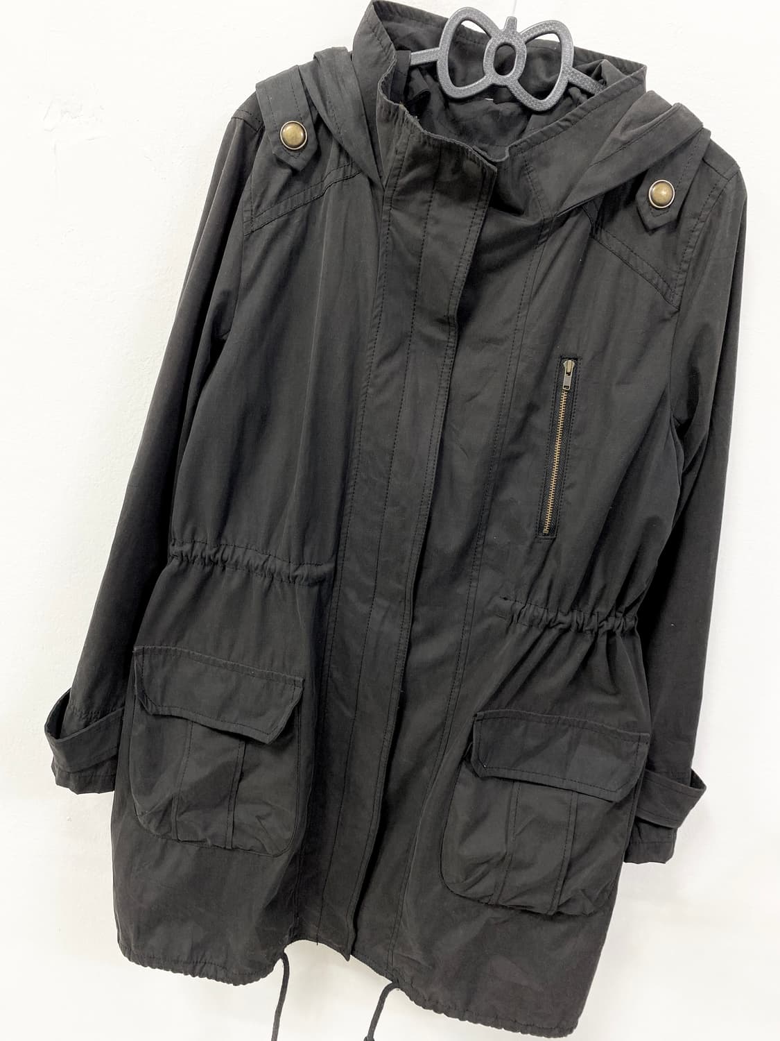 오네갸루 펑크 y2k 블랙 야상 자켓 상품이미지6