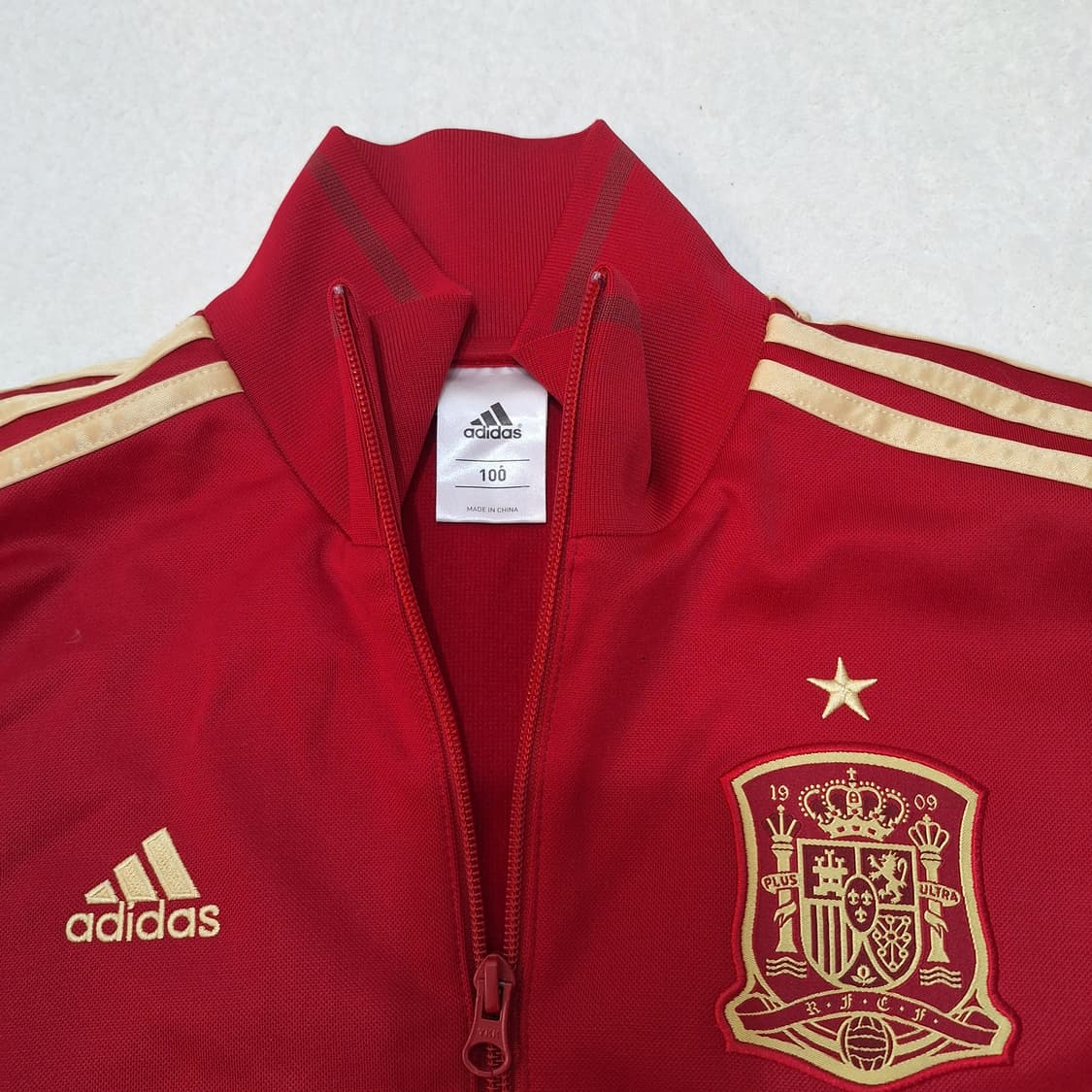 아디다스  스페인버건디 골드박시져지100 상품이미지2