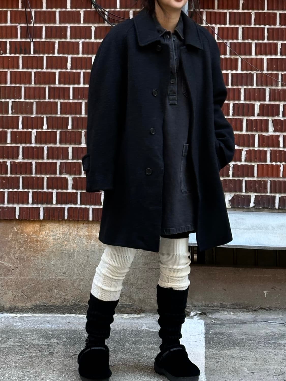 지방시 코트 폴로 가디건 아페쎄 흑청 원피스 코디 상품이미지1