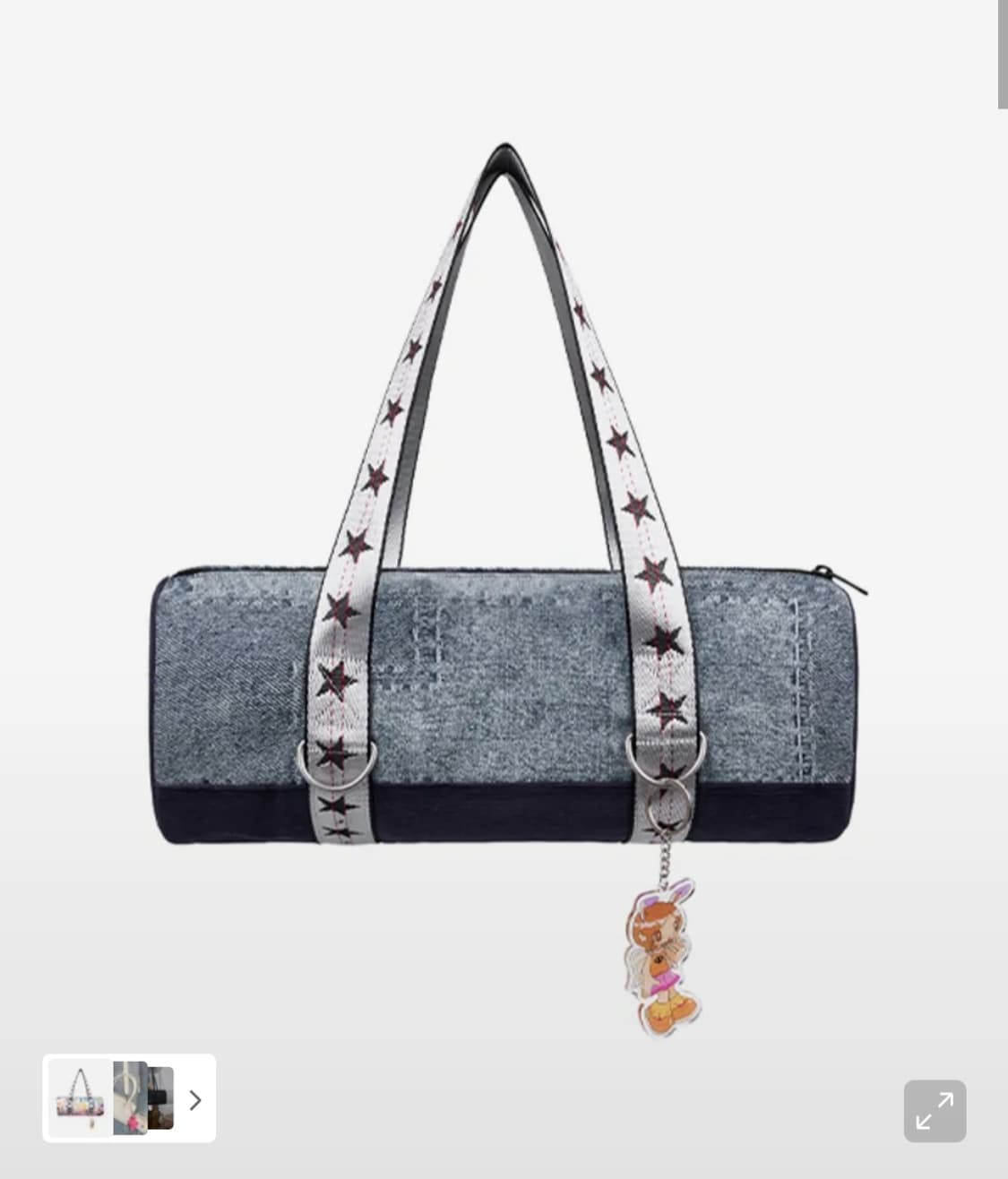 YB X Oliwa Ballerina mini Bag_DENIM 상품이미지1