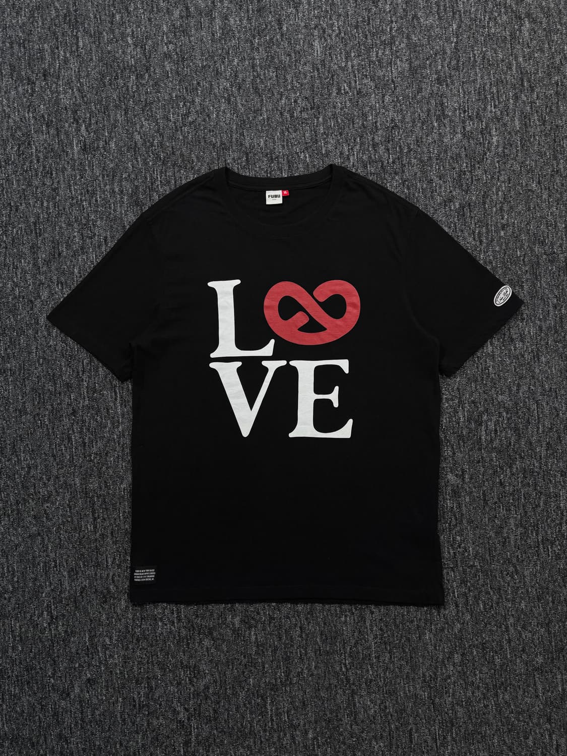 후부 블랙 프린팅 반팔 상품이미지3