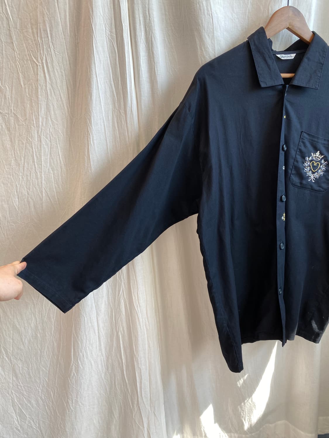 GREEN HOUSE 딥네이비 셔츠(MEN L) 상품이미지6