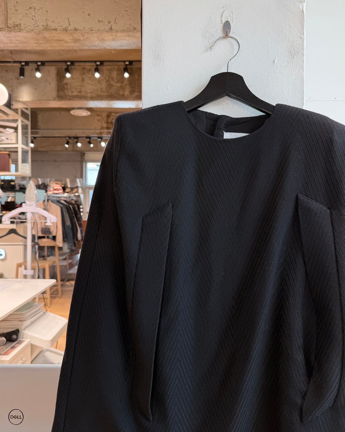 메종 마르지엘라 블랭크라벨 블랙 케이프 자켓 상품이미지4