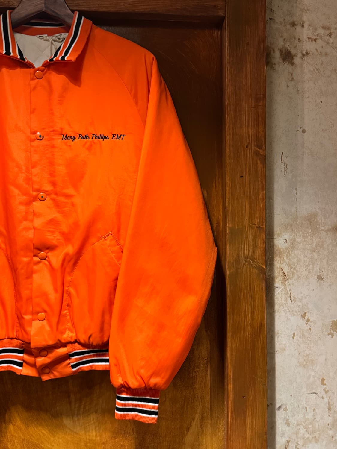 빈티지 Ambulance 스타디움 자켓 (L) 상품이미지3