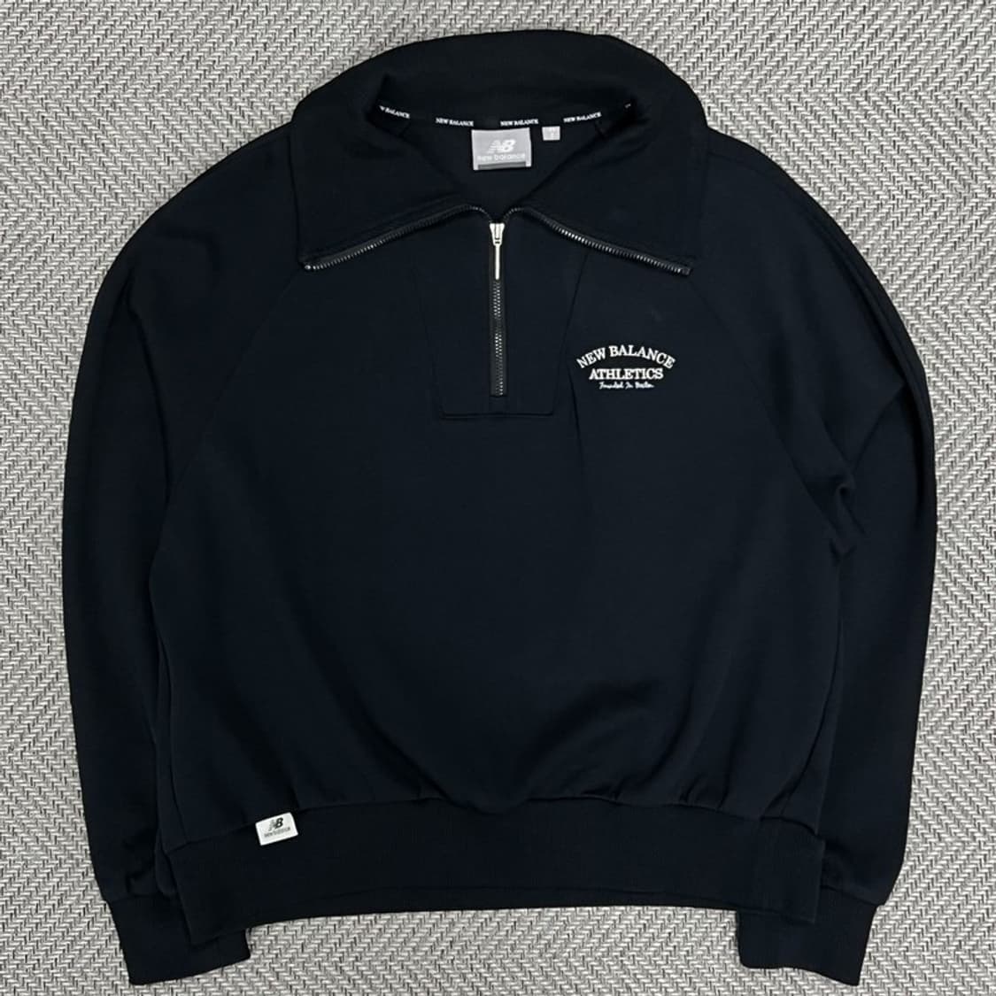 뉴발란스 하프 집업 맨투맨 v0815 상품이미지1