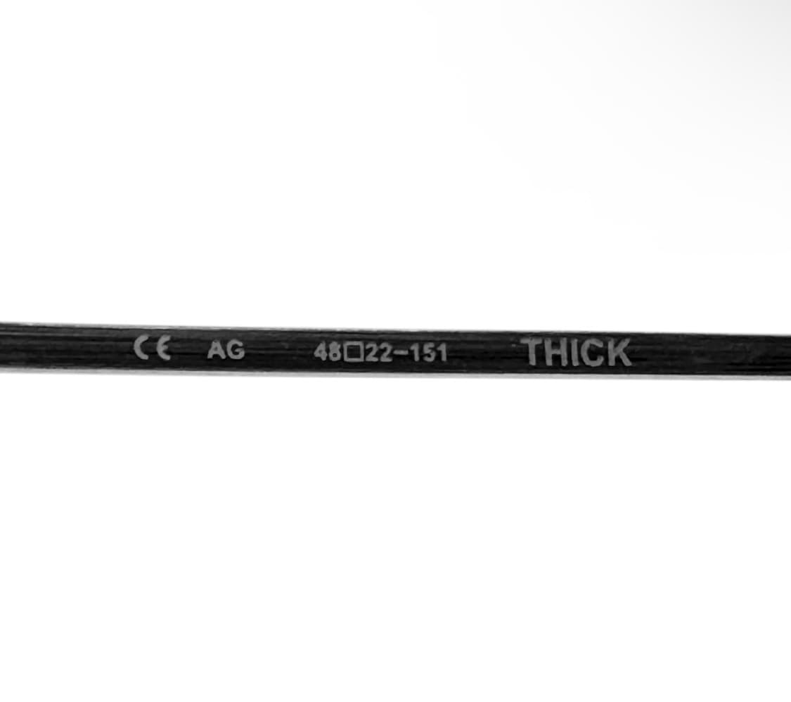 크롬하츠 THICK AG 틱 라운드 안경 테 아이웨어 앤틱 골드 48mm 상품이미지9