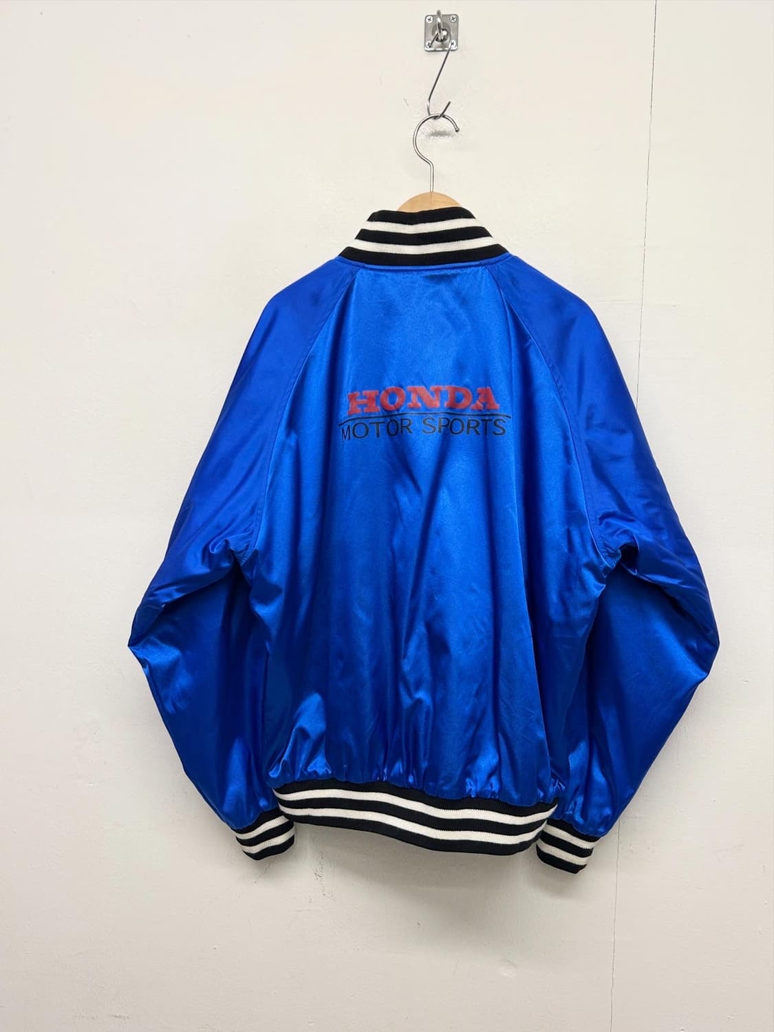 빈티지 혼다 모터스포츠 블루종 자켓 블루 상품이미지5