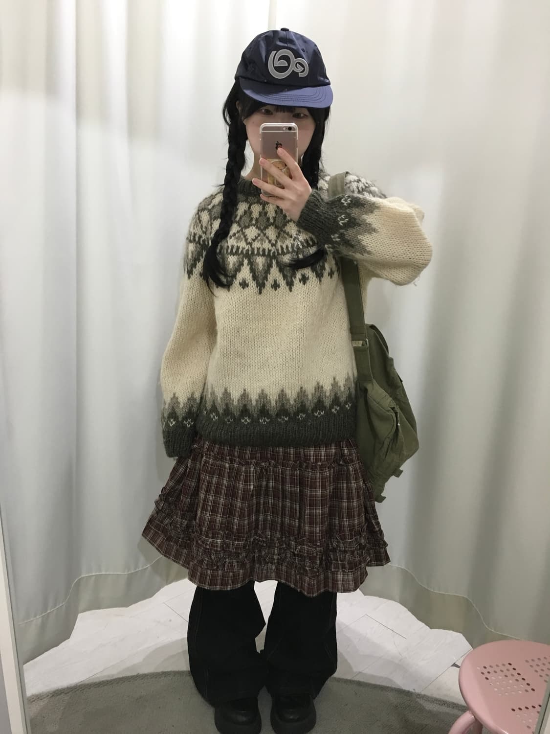 something by EDWIN 부츠컷 자수 데님 상품이미지4