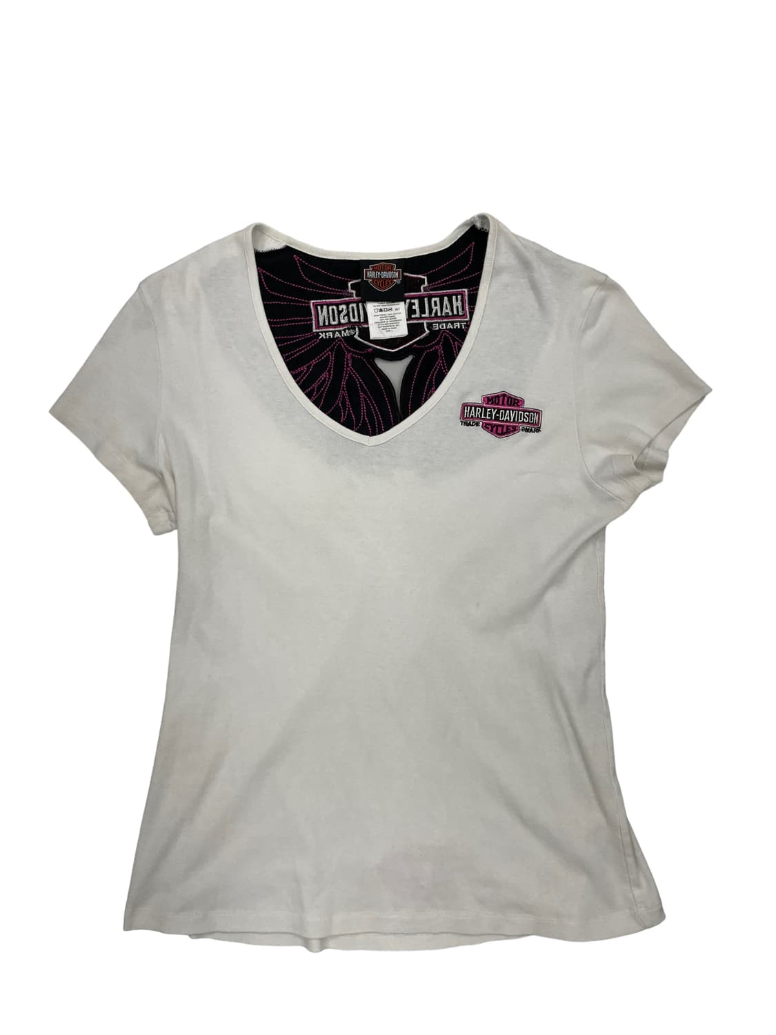 Pink back point top 상품이미지5