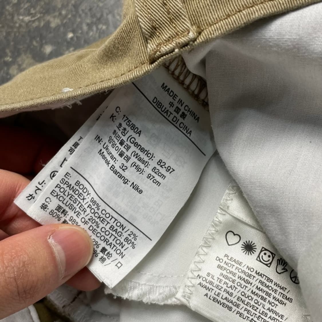 32 나이키 스우시 치노팬츠  상품이미지4