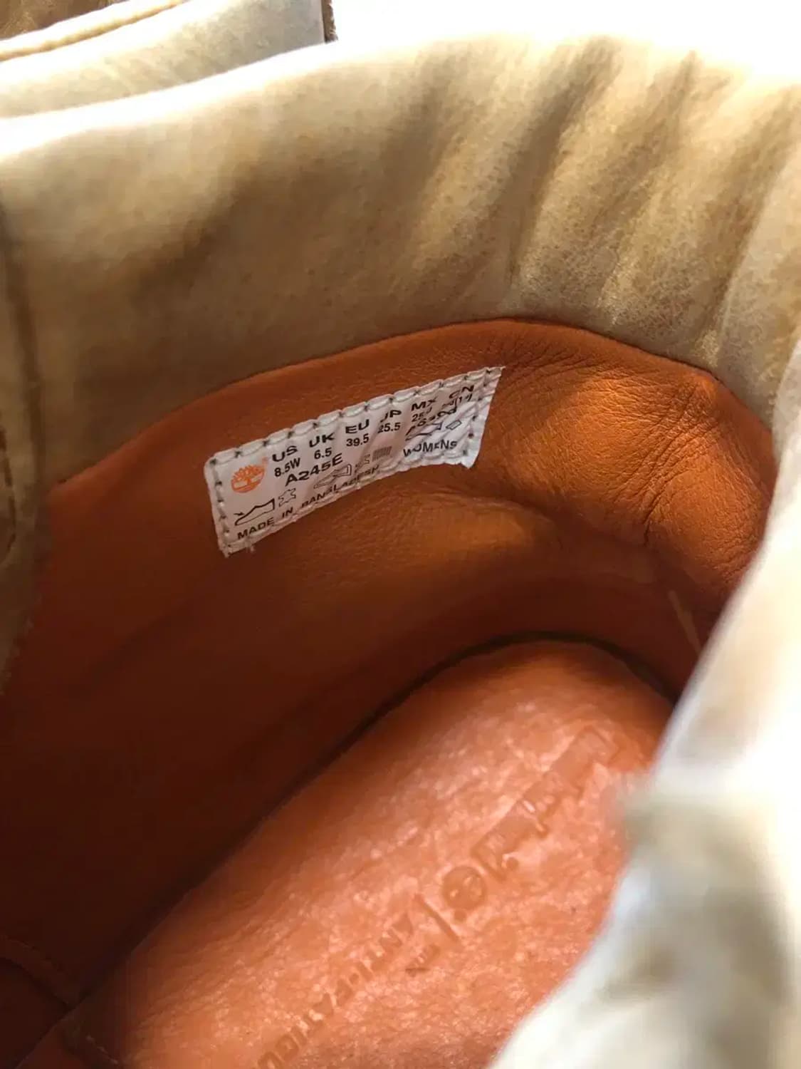 팀버랜드 우먼 파니나라 카라리스 부츠 6인치 255 상품이미지10