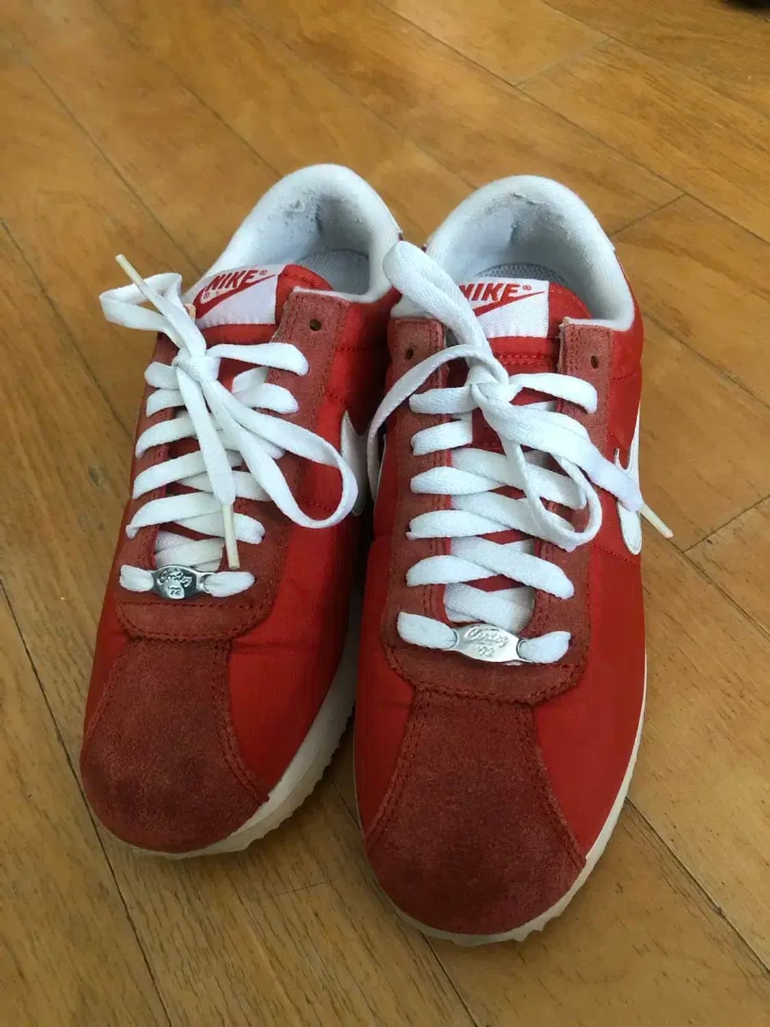 나이키 코르테즈 클래식 나일론 스웨이드 레드 245 상품이미지2