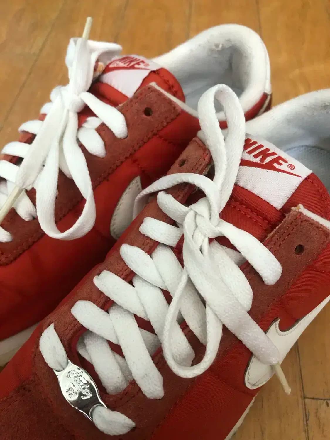 나이키 코르테즈 클래식 나일론 스웨이드 레드 245 상품이미지4