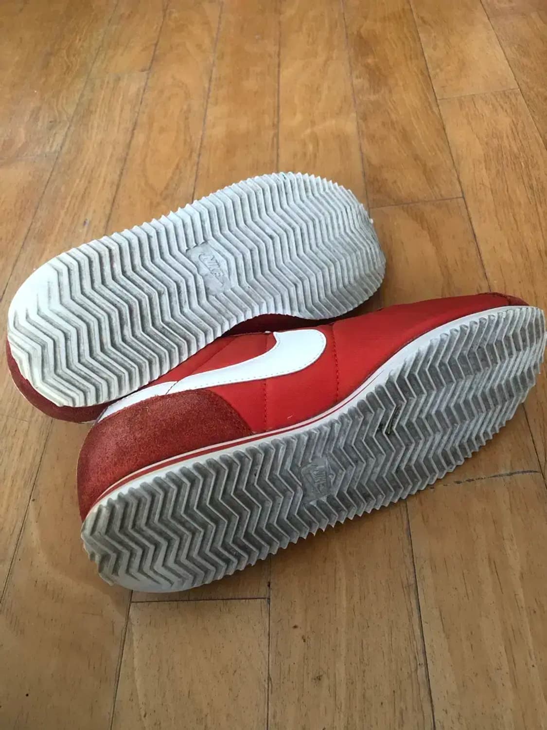 나이키 코르테즈 클래식 나일론 스웨이드 레드 245 상품이미지8