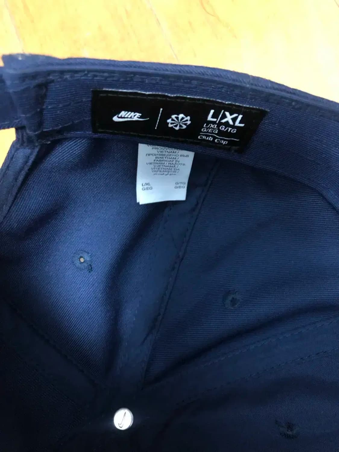 나이키 스우시 클럽캡 볼캡 네이비 L 상품이미지6