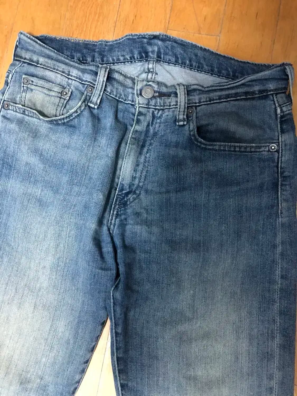 리바이스 513 빈티지 워싱 봄여름 워단 데님팬츠 28 상품이미지3