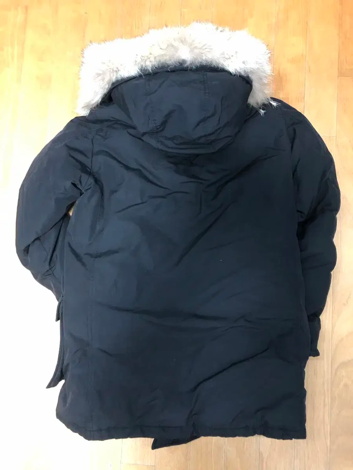 울리치 아크틱 코요테 퍼 오리털 패딩점퍼 블랙 XS 상품이미지2