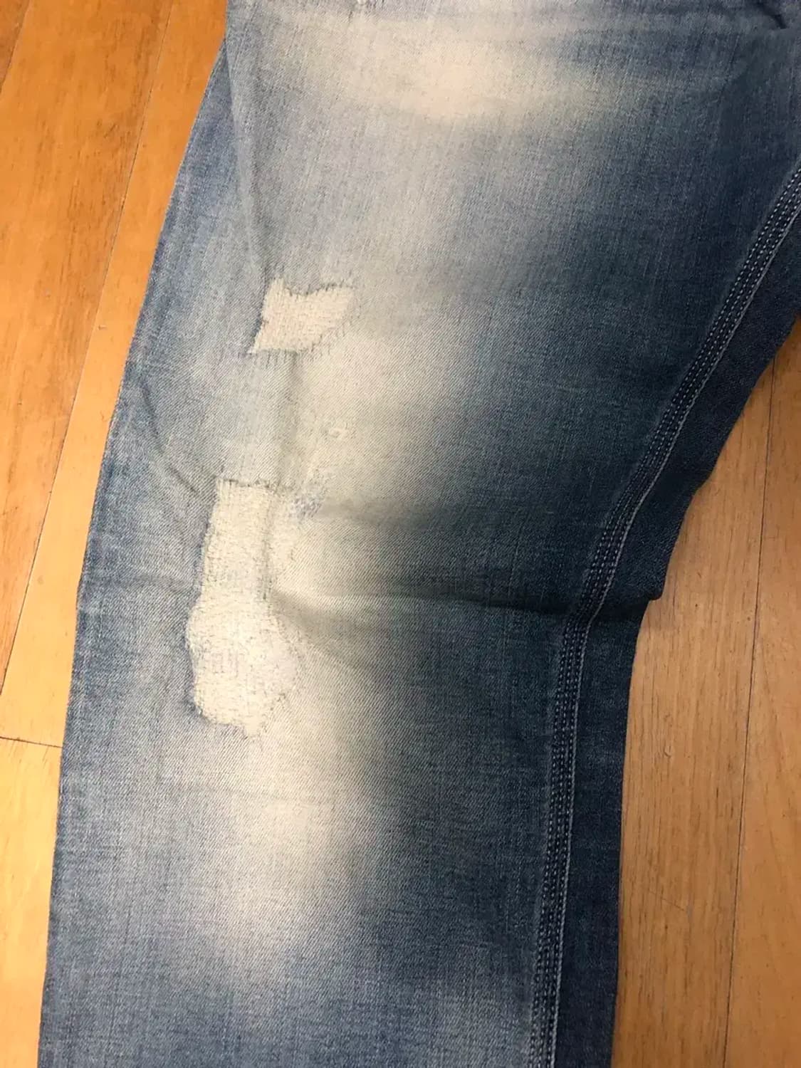 디젤 슬린코 슬림 스키니 데미지 청바지 데님팬츠 38 상품이미지5