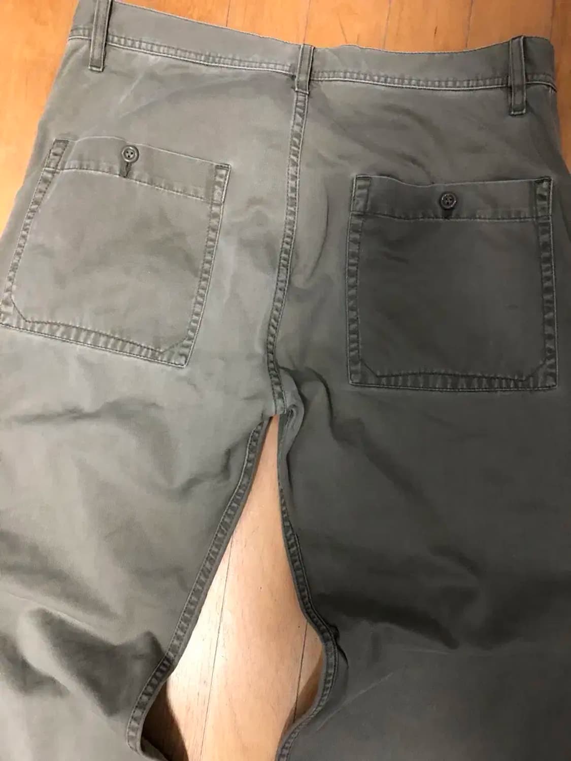 디젤 빈티지 카펜터 퍼티그 팬츠 올리브 그린 32 상품이미지8
